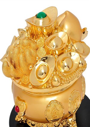 辦公室風水擺件-聚寶盆擺件 你的辦公室里擺了嗎?