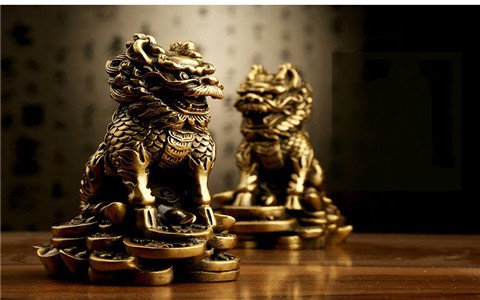 辦公室風水擺件-麒麟擺件 你的辦公室里擺了嗎？