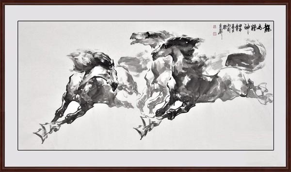 董事長(zhǎng)辦公室設(shè)計(jì)時(shí)掛哪些裝飾畫,可以襯托出品味和修養(yǎng)《龍馬精神》