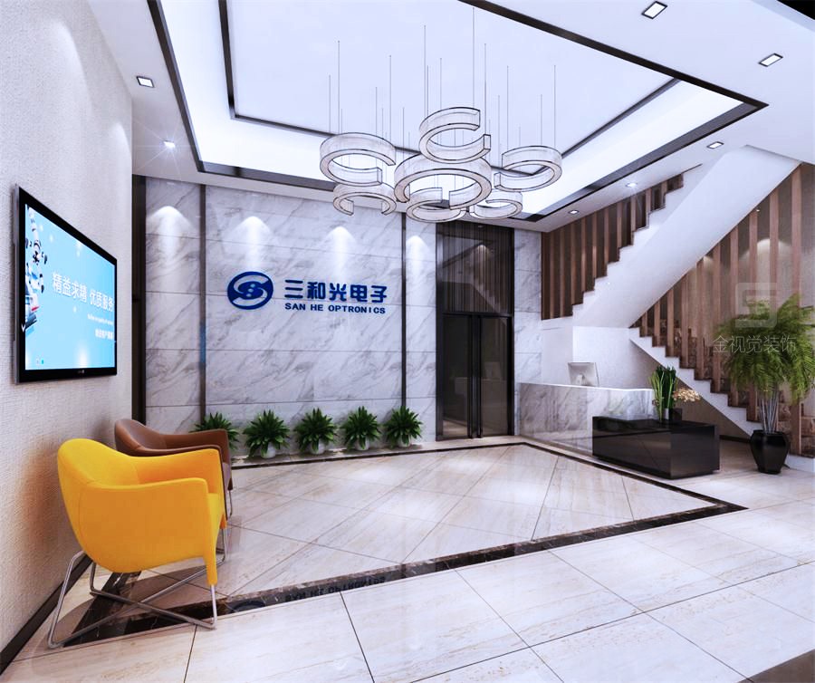 公司辦公室前臺設計