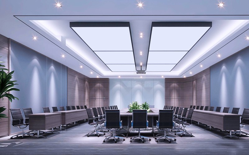 材料公司會議室裝修設(shè)計