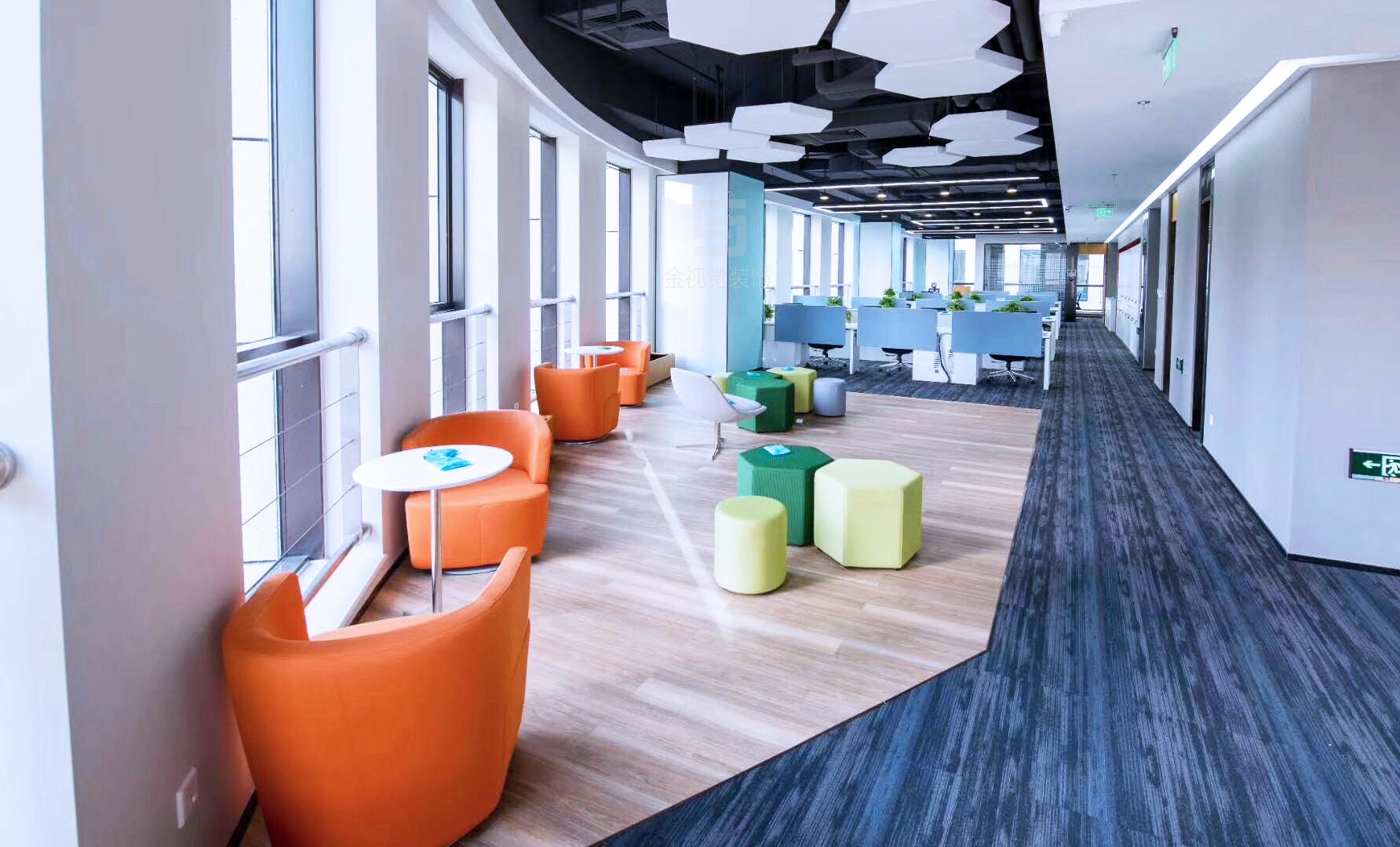 外企公司休息區(qū)裝修設(shè)計(jì)