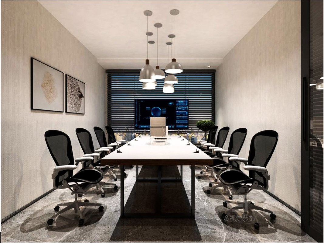 材料公司會(huì)議室裝修
