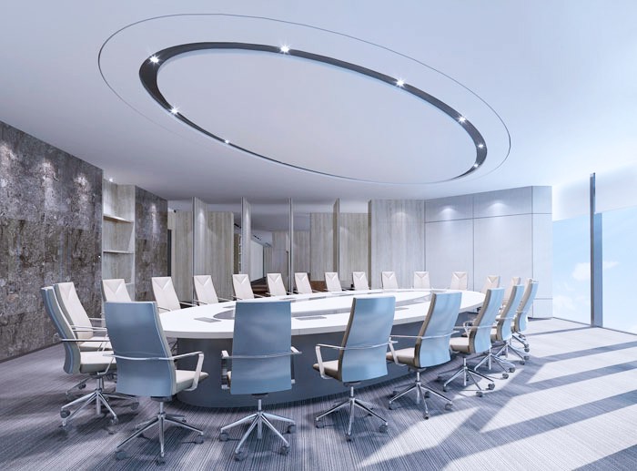 現(xiàn)代簡(jiǎn)約會(huì)議室設(shè)計(jì)