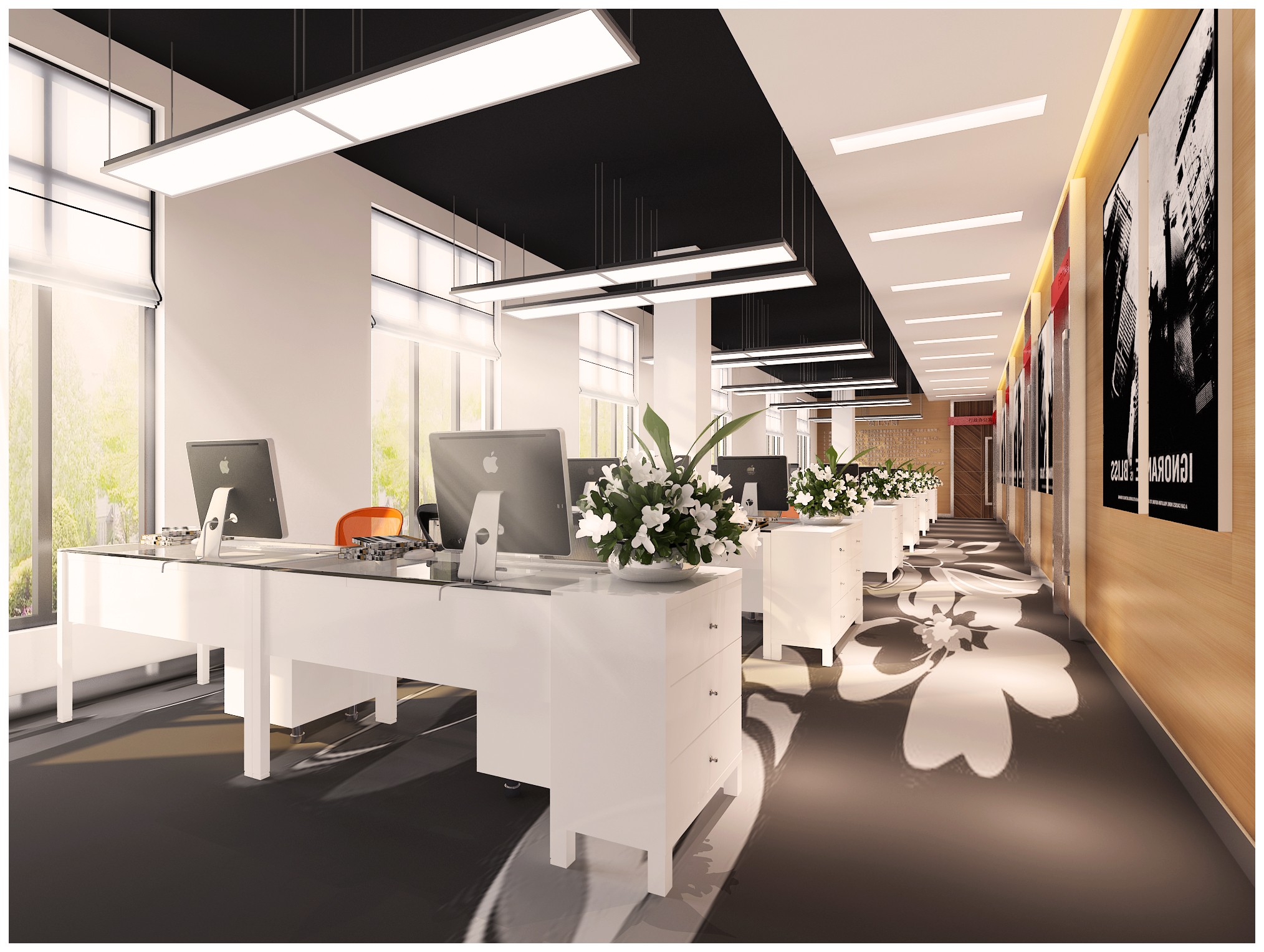 中介公司辦公區設計