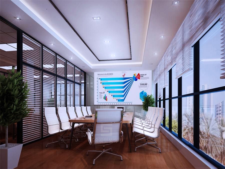 電子公司會議室設(shè)計裝修