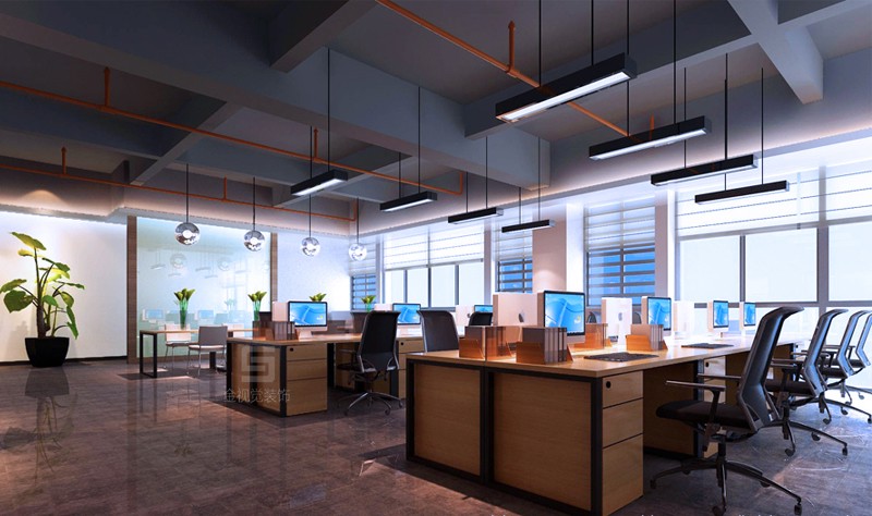傳媒公司辦公區(qū)設計