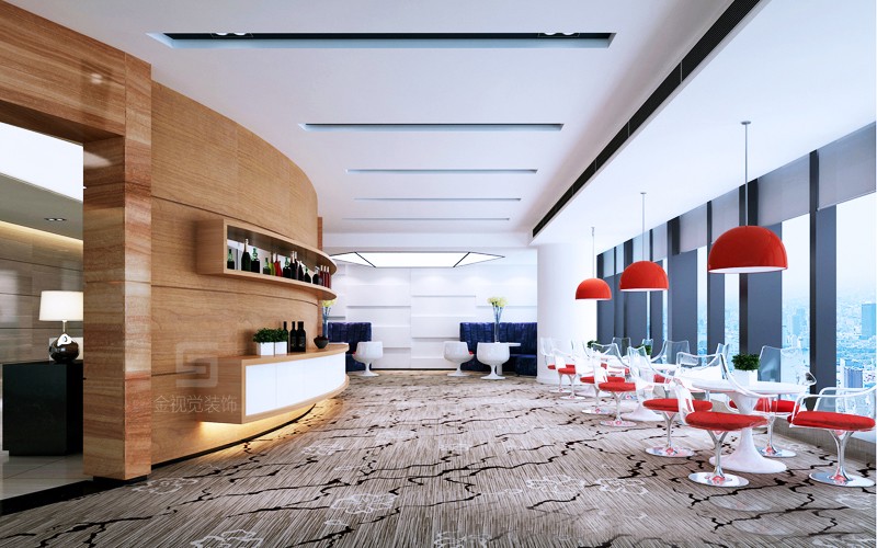 國(guó)企休息區(qū)裝修設(shè)計(jì)