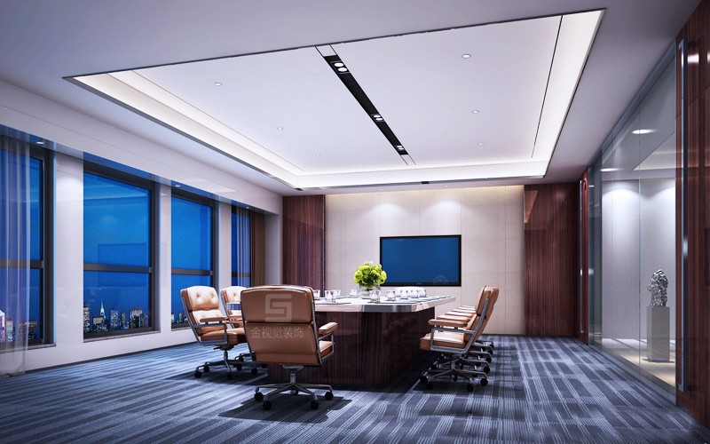 網(wǎng)絡(luò)公司會(huì)議室裝修設(shè)計(jì)