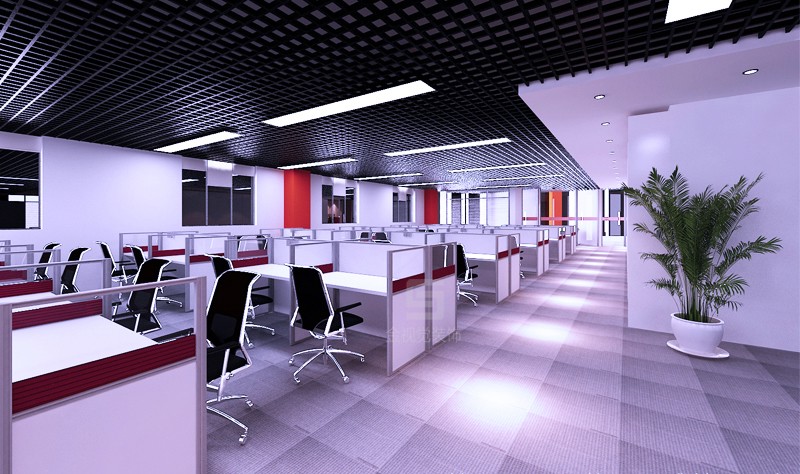 旅游公司辦公區(qū)設(shè)計(jì)