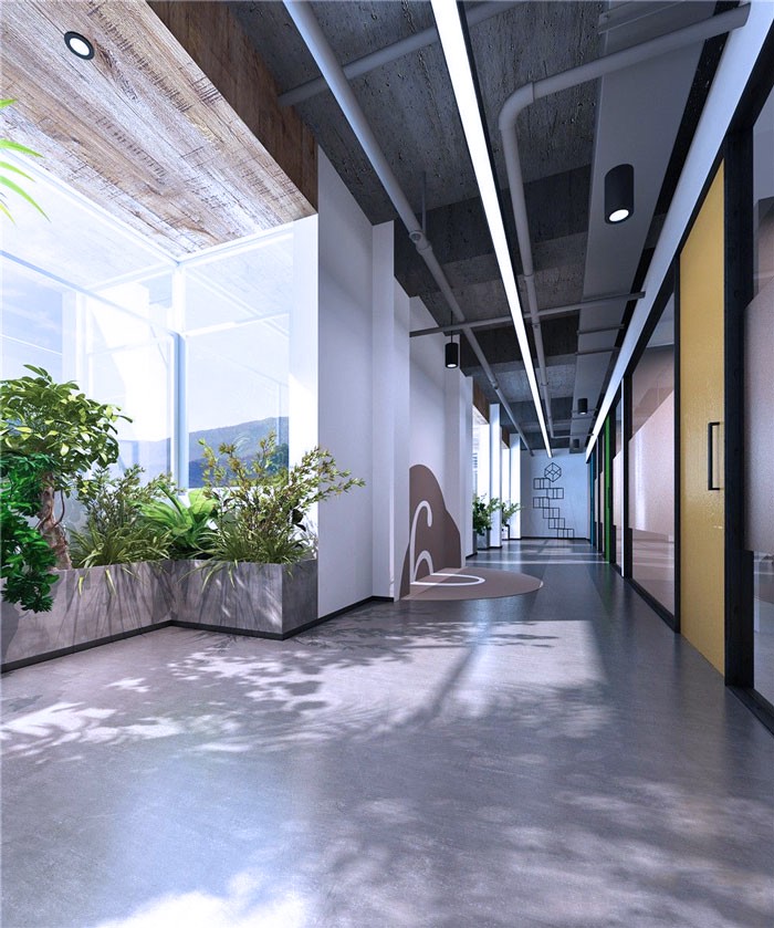 辦公室過道區(qū)域設(shè)計