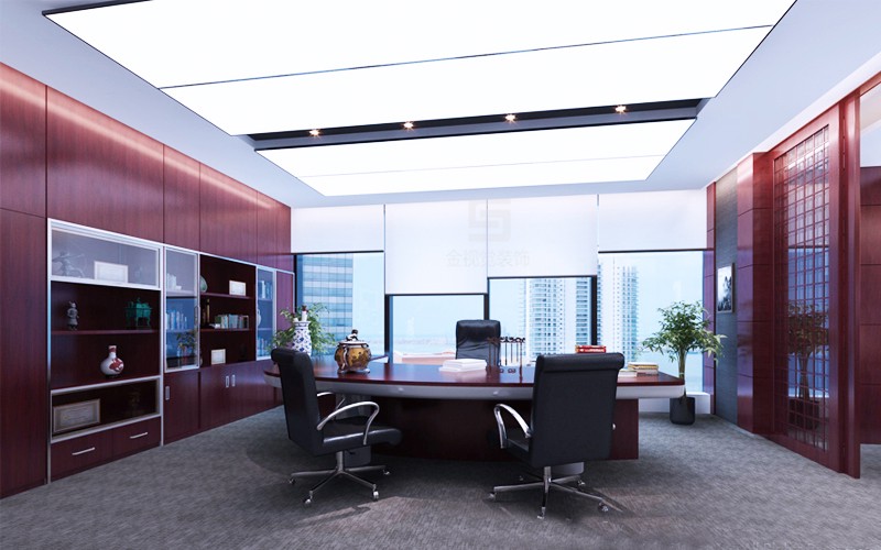 投資公司總經理室設計