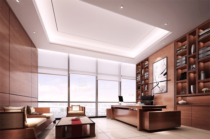 投資公司總經理室設計
