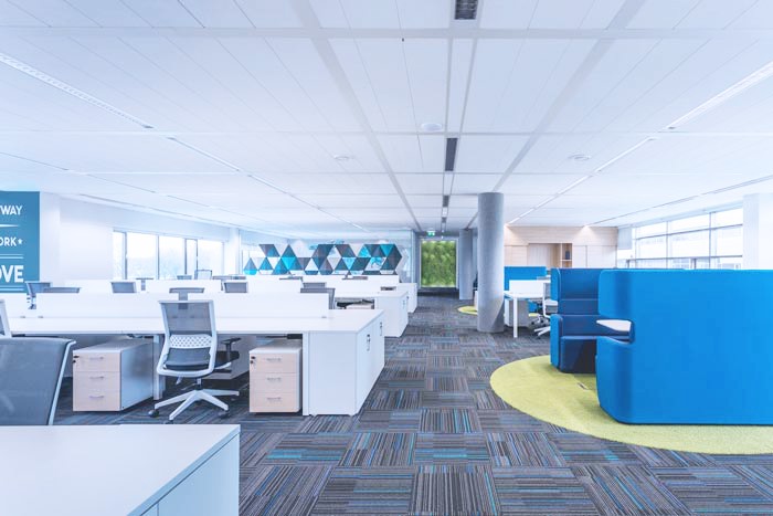 現代風格辦公區設計