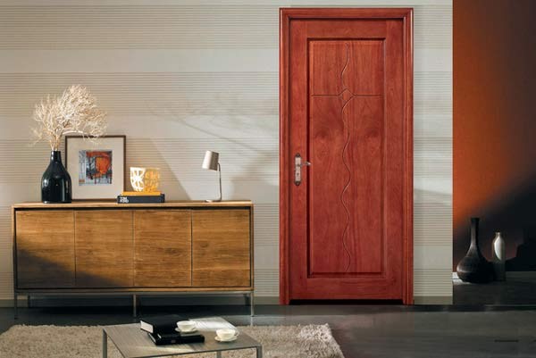 北京辦公室裝修公司灰色+紅色原木門,顏色搭配應該注意那些