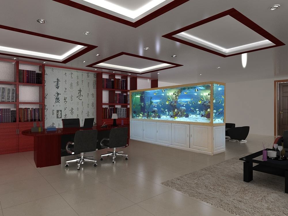 辦公室設(shè)計(jì)中魚缸怎么擺放?魚缸擺放注意什么?