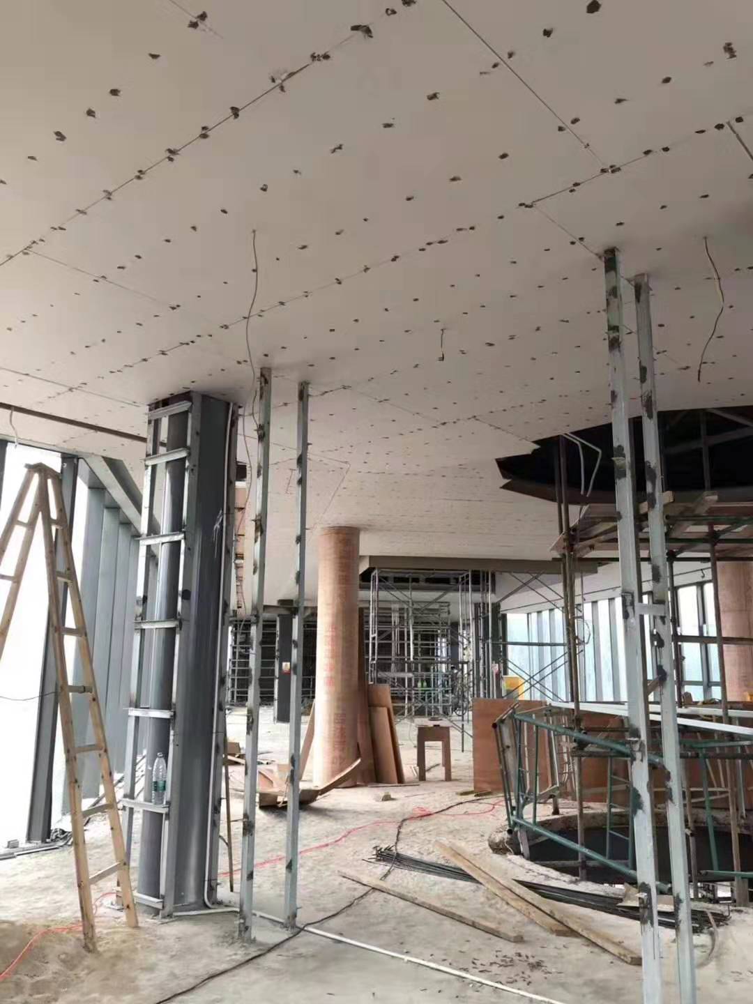 吉廣傳媒辦公室裝修施工現(xiàn)場(chǎng)