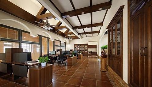 辦公室寫字樓裝修設計常用的裝修風格的分類和選擇-美式風格
