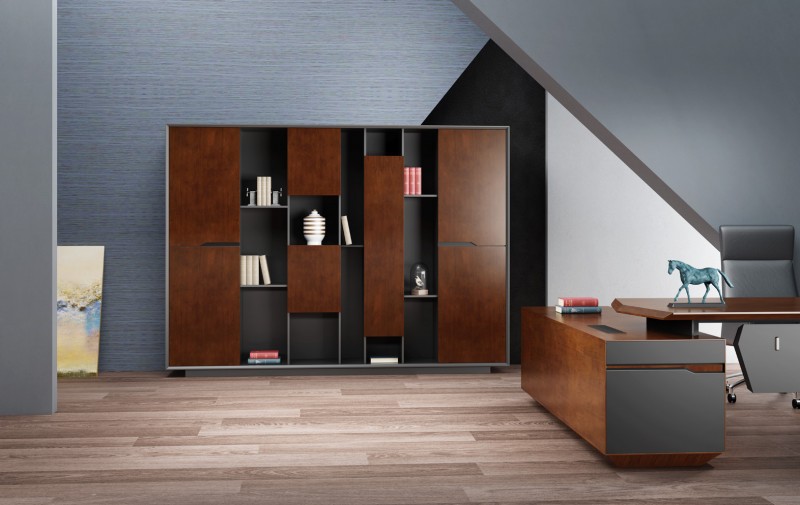 北京辦公室三大件的布置:辦公桌椅、會議桌椅、資料儲柜