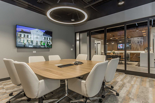 辦公室軟裝設計裝飾注意要點: